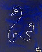 Ponsisme. Понсизм-138 (Портрет Души галактуса Лию Хэ)(Китайские Серебряно-жемчужные) 40х50 см, холст, сусальное серебро, акрил, перламутр и жемчуг натуральный 22.08.25