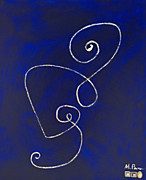 Ponsisme. Понсизм-141 (Портрет Души галактуса Дай Веня)(Китайские Серебряно-жемчужные) 40х50 см, холст, сусальное серебро, акрил, перламутр и жемчуг натуральный 19.08.25